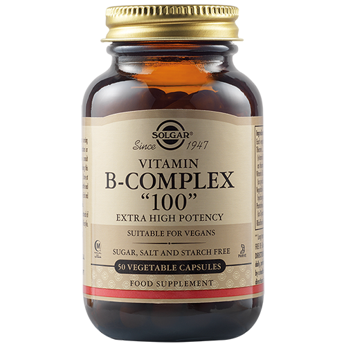 VITAMIN "100" EXTRA HIGH POTENCY VEGETABLE CAPSULES Solgar